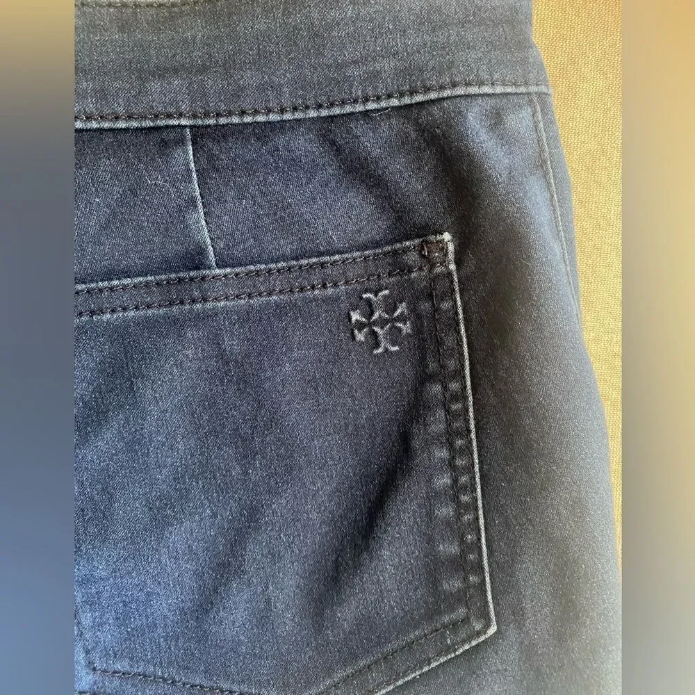 Tory Burch women's blue denim pants size 27